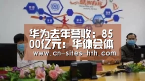 华为去年营收:8500亿元:华体会体育(图2) 华体会体育